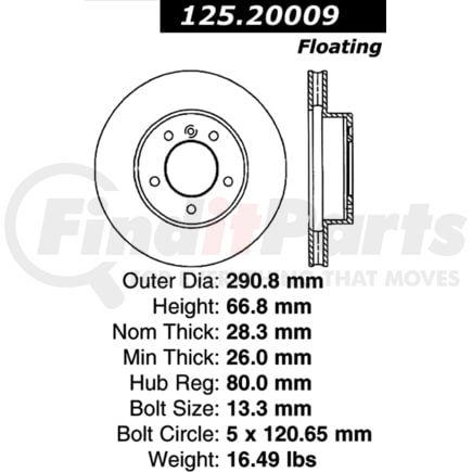Centric 125.20009 Brake Hardware Tech Tray 12520009