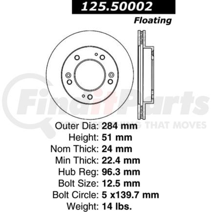 Centric 125.50002 Brake Hardware Tech Tray 12550002