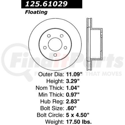 Centric 125.61029 Brake Hardware Tech Tray 12561029