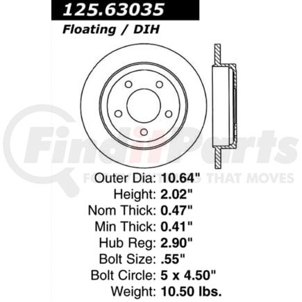 Centric 125.63035 Brake Hardware Tech Tray 12563035