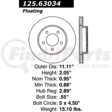 Centric 125.63034 Brake Hardware Tech Tray 12563034