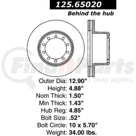 125.65020 by CENTRIC - 12565020