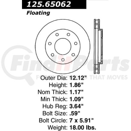 Centric 125.65062 Brake Hardware Tech Tray 12565062