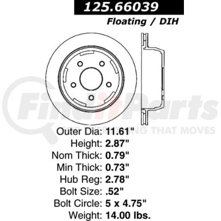 125.66039 by CENTRIC - 12566039