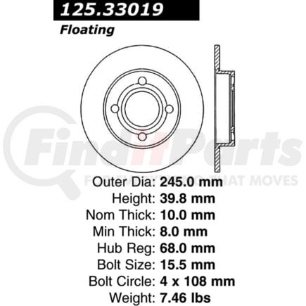 125.33019 by CENTRIC - 12533019