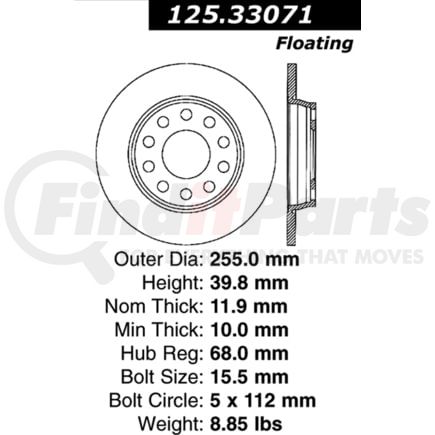 125.33071 by CENTRIC - 12533071