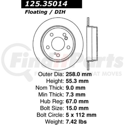 Centric 125.35014 Brake Hardware Tech Tray 12535014