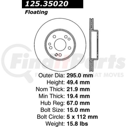 Centric 125.35020 Brake Hardware Tech Tray 12535020