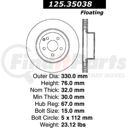 Centric 125.35038 Brake Hardware Tech Tray 12535038
