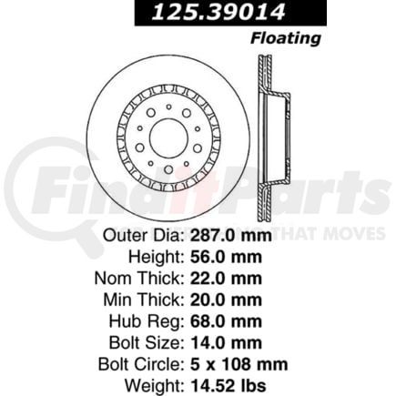 125.39014 by CENTRIC - 12539014