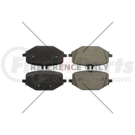 105.61000 by CENTRIC - Posi Quiet Ceramic Brake Pads with Shims and Hardware