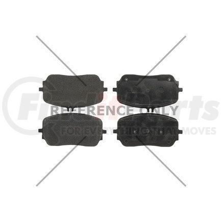 105.61180 by CENTRIC - Posi Quiet Ceramic Brake Pads with Shims and Hardware