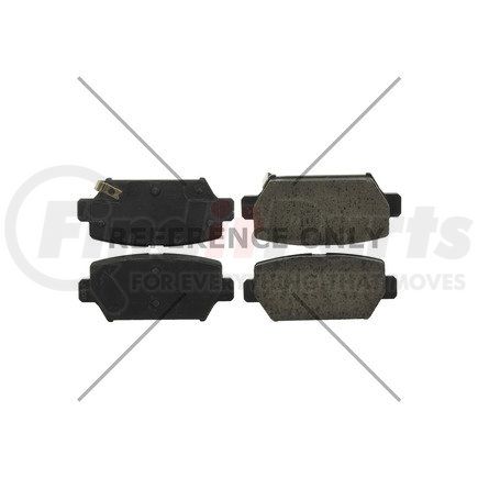 105.61350 by CENTRIC - Posi Quiet Ceramic Brake Pads with Shims and Hardware