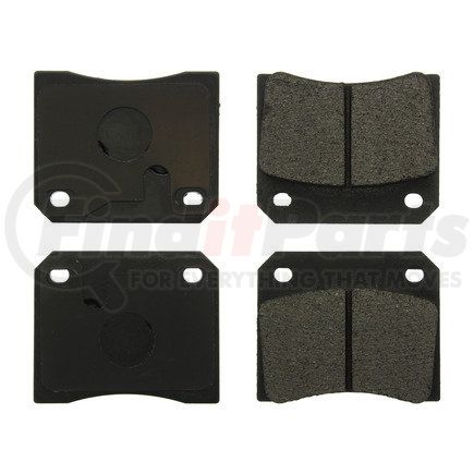 106.00090 by CENTRIC - Posi Quiet Extended Wear Brake Pads with Shims