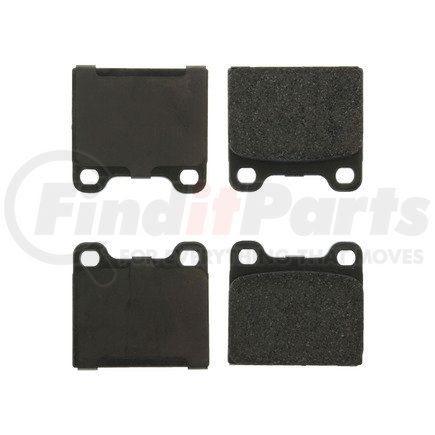 106.00310 by CENTRIC - Posi Quiet Extended Wear Brake Pads with Shims