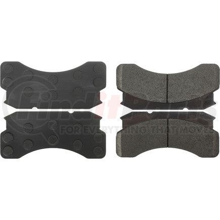 106.02360 by CENTRIC - Posi Quiet Extended Wear Brake Pads with Shims