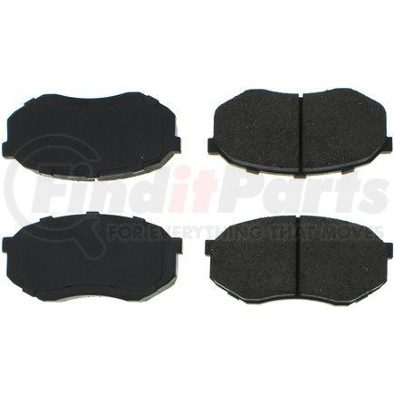 106.04330 by CENTRIC - Posi Quiet Extended Wear Brake Pads with Shims and Hardware