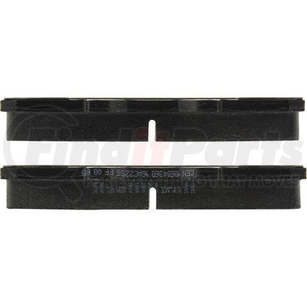 106.04360 by CENTRIC - Posi Quiet Extended Wear Brake Pads with Shims and Hardware