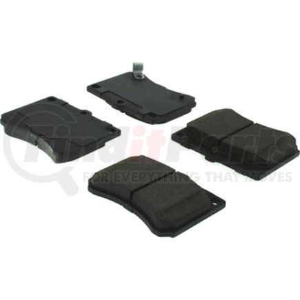 106.04730 by CENTRIC - Posi Quiet Extended Wear Brake Pads with Shims and Hardware