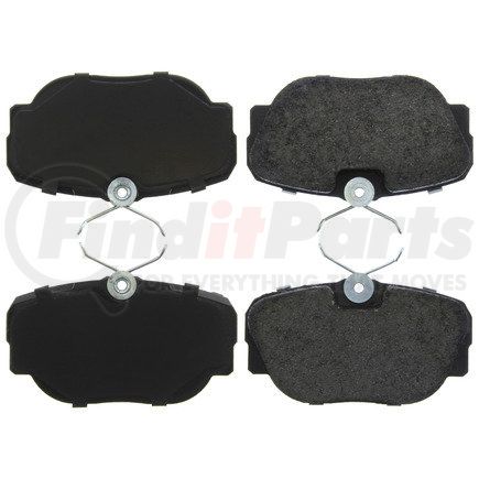 106.04930 by CENTRIC - Posi Quiet Extended Wear Brake Pads with Shims