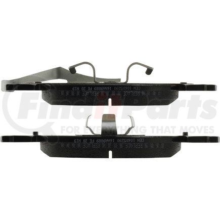 106.05290 by CENTRIC - Posi Quiet Extended Wear Brake Pads with Shims and Hardware