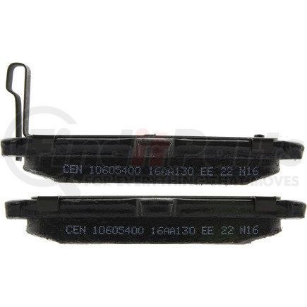 106.05400 by CENTRIC - Posi Quiet Extended Wear Brake Pads with Shims and Hardware