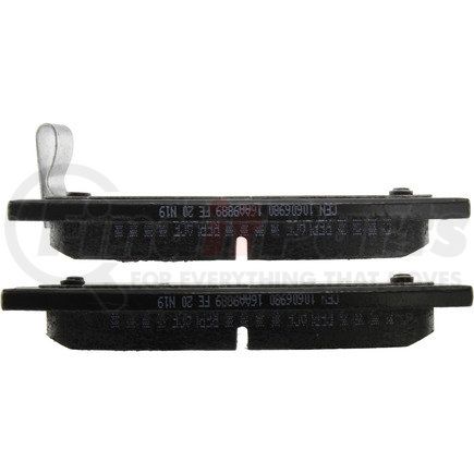 106.06980 by CENTRIC - Posi Quiet Extended Wear Brake Pads with Shims and Hardware