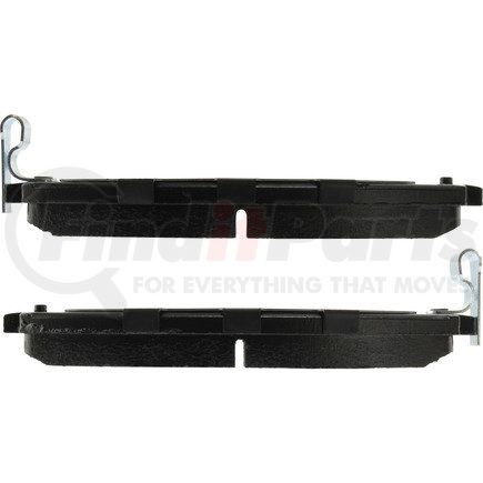 106.08151 by CENTRIC - Posi Quiet Extended Wear Brake Pads with Shims and Hardware