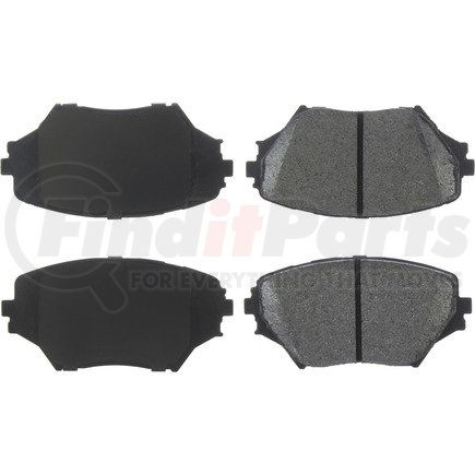 106.08620 by CENTRIC - Posi Quiet Extended Wear Brake Pads with Shims and Hardware