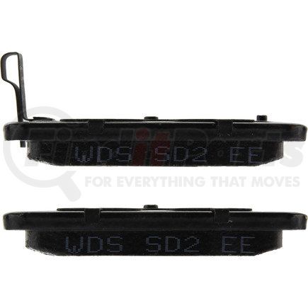 Centric 106.09000 Disc Brake Pad Set Posi Quiet Extended Wear Brake Pads with Shims and Hardware