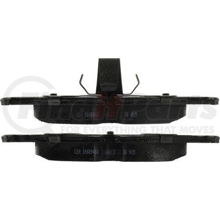 106.09460 by CENTRIC - Posi Quiet Extended Wear Brake Pads with Shims and Hardware
