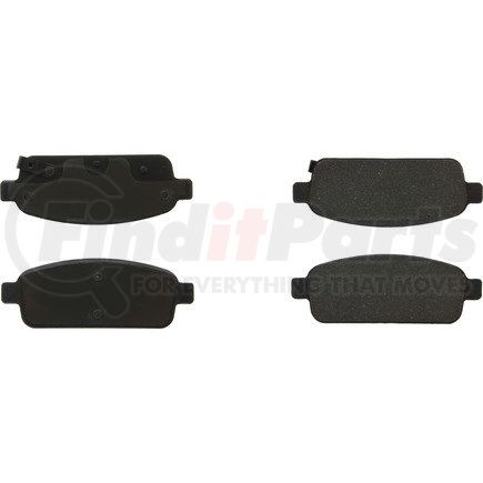 301.14680 by CENTRIC - Premium Ceramic Brake Pads with Shims and Hardware