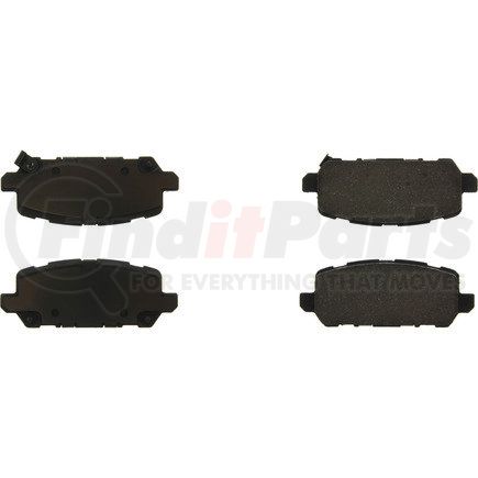 Centric 301.18410 Disc Brake Pad Set Centric Premium Ceramic Brake Pads with Shims and Hardware
