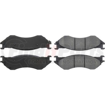 306.07020 by CENTRIC - Centric Fleet Performance Brake Pads with Hardware