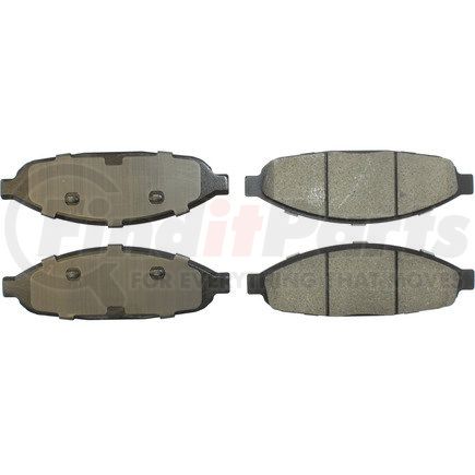 306.09970 by CENTRIC - Centric Fleet Performance Brake Pads with Hardware