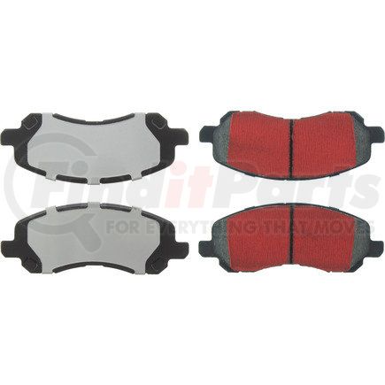 500.08661 by CENTRIC - PQ PRO Disc Brake Pads