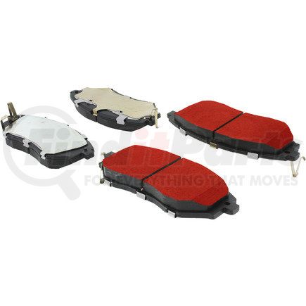 500.10781 by CENTRIC - PQ PRO Disc Brake Pads with Hardware