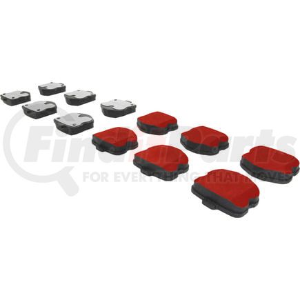 500.11850 by CENTRIC - PQ PRO Disc Brake Pads