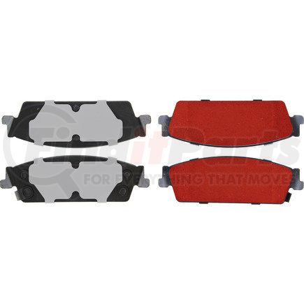 500.11940 by CENTRIC - PQ PRO Disc Brake Pads with Hardware