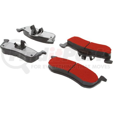 500.12790 by CENTRIC - PQ PRO Disc Brake Pads with Hardware