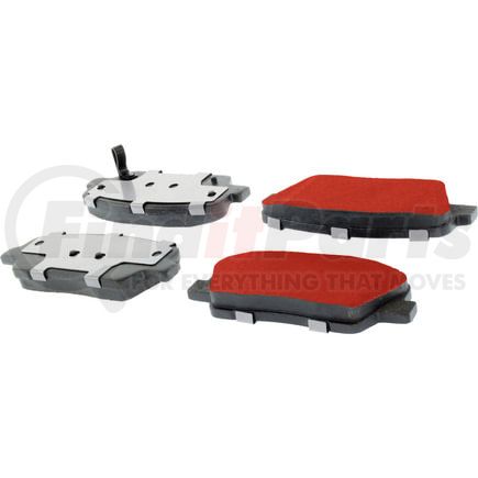 500.12840 by CENTRIC - PQ PRO Disc Brake Pads with Hardware