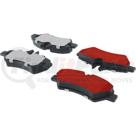 500.13170 by CENTRIC - PQ PRO Disc Brake Pads with Hardware