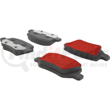 500.13580 by CENTRIC - PQ PRO Disc Brake Pads with Hardware