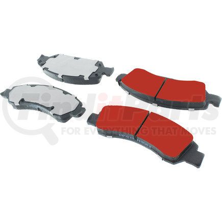 500.13630 by CENTRIC - PQ PRO Disc Brake Pads with Hardware