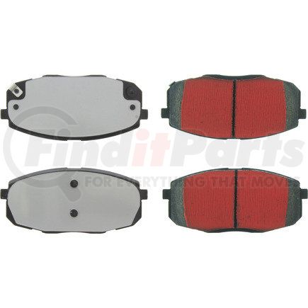 500.20350 by CENTRIC - PQ PRO Disc Brake Pads with Hardware