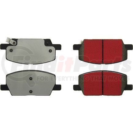 500.60280 by CENTRIC - PQ PRO Disc Brake Pads