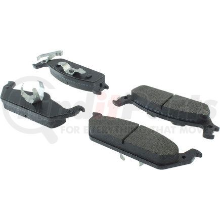 106.09630 by CENTRIC - Posi Quiet Extended Wear Brake Pads with Shims and Hardware