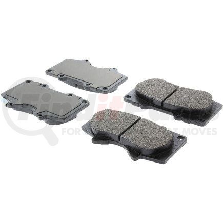 Centric 106.09761 Disc Brake Pad Set Posi Quiet Extended Wear Brake Pads with Shims and Hardware