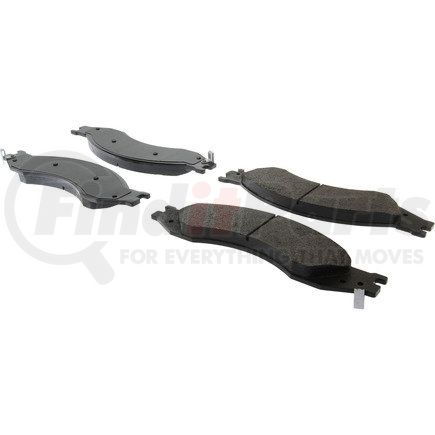 106.10100 by CENTRIC - Posi Quiet Extended Wear Brake Pads with Shims and Hardware