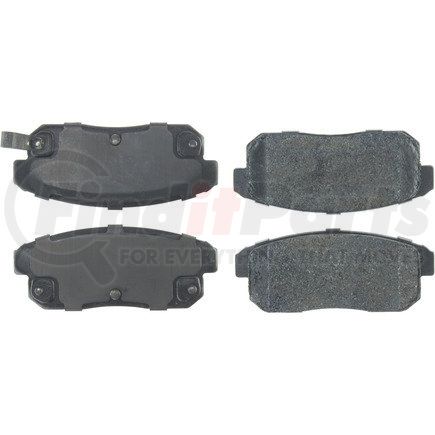 106.10080 by CENTRIC - Posi Quiet Extended Wear Brake Pads with Shims and Hardware